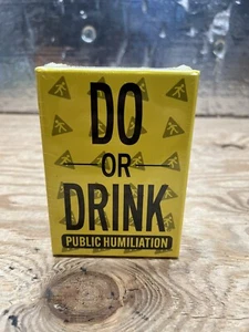 Do Or Drink Public Demütigung 250 Kartenspiel Factory Sealed NEU Party - Bild 1 von 7