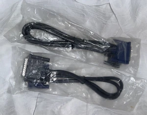 (2) IOMEGA ZIP PARALLEL 25 PIN DATA CABLES  NEW - Picture 1 of 5