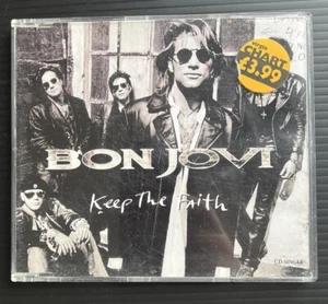 BON JOVI KEEP THE FAITH 1992 POLYGRAM 3 TRACK CD SINGLE - Picture 1 of 3
