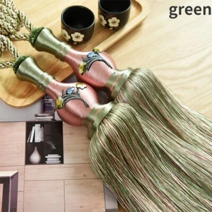 1X Curtain Tieback Tassel Pendants European Tie Rope Drapes Holdback Accessory - Picture 1 of 27