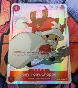 Tony Tony. Colección de regalo Chopper 2023 ST01-006 arte antiguo lámina holo de una pieza - Imagen 1 de 2