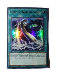 YUGIOH TCG FURY OF KAIRYU-SHIN LDS1-EN120 ULTRA 1ST EDITION - Picture 1 of 3