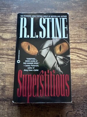 Superstitions by R.L. Stine - paperback horror novel teen young adult books - Image 1 of 2