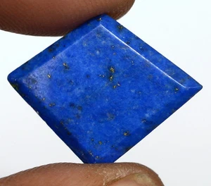 11.65 Cts Natural Lapis Lazuli Fancy Shape Dark Blue Shade Loose Gemstone - Picture 1 of 4