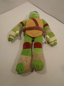 Nickelodeon Leonardo 24 in Plush TMNT Ninja Turtle Stuffed Animal Toy Blue mask - Picture 1 of 5