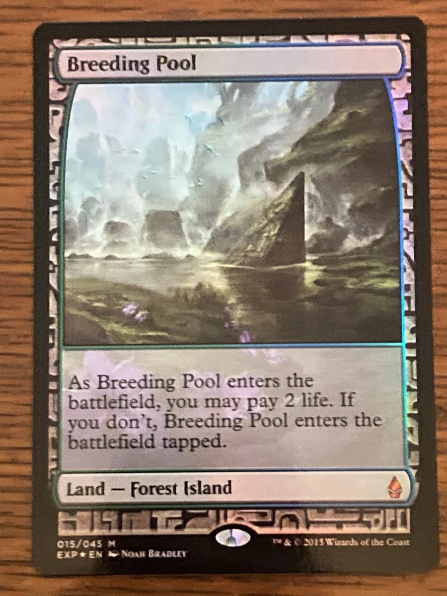 Zendikar Expeditions 繁殖池 Breeding Pool Breeding Pool • Zendikar Expedition (EXP) #15