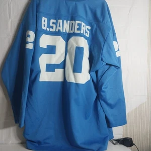 Mitchell n Ness NFL Jersey Detroit Lions Barry Sanders #20 1989 Size 54 - Picture 1 of 6