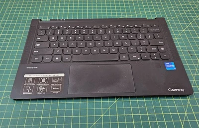 Teclado táctil reposamanos negro #b303 genuino Gateway GWTC71427-BK 14.1 Foto 1 de 4