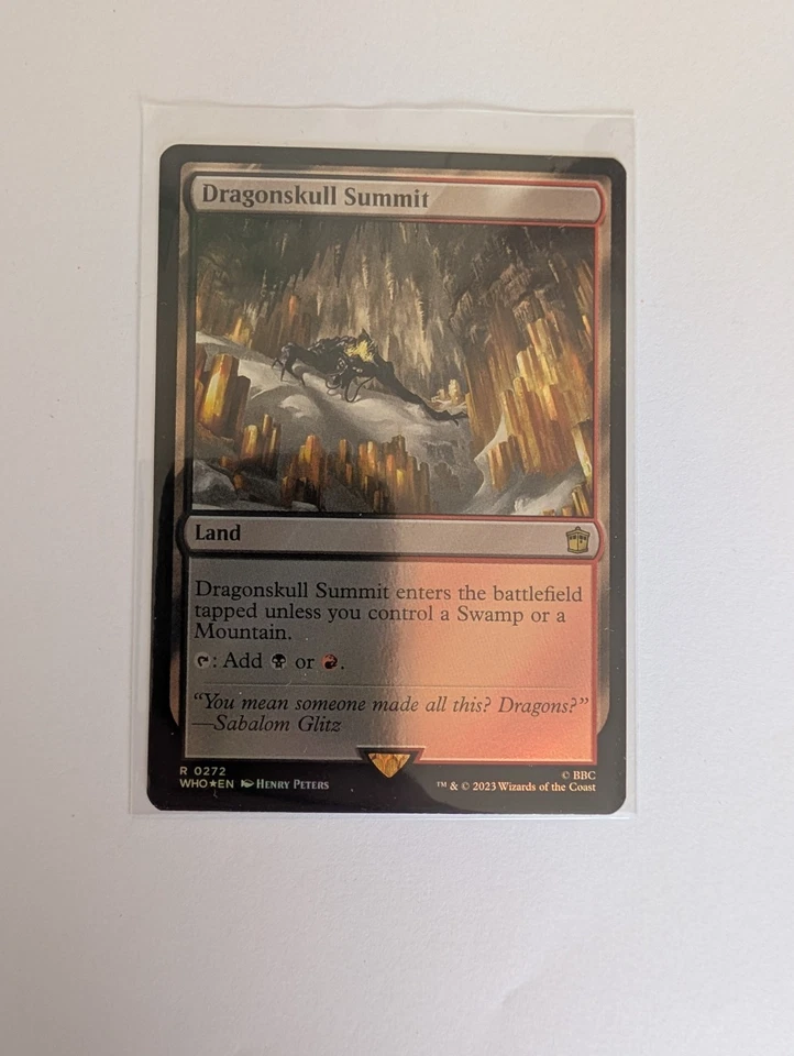 MtG Dragonskull Summit R Doctor Who Magic The Gathering NM/M - Image 1 of 1