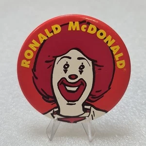 Vintage Pin. BADGE. McDonald's. Ronald McDonald. soviet period 90s. Collectible. - Picture 1 of 11