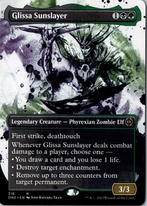 Glissa Sunslayer (Showcase) R Phyrexia: All Will Be One 318 Near Mint - Picture 1 of 1