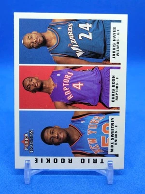 2003-04 Fleer Tradition Chris Bosh/Sweetney/Hayes Trío Novato #292 Foto 1 de 2