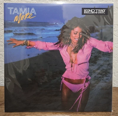 Tamia More Liquid Blue Splatter And Split Second Track Exclusive Vinyl LP - Image 1 of 3