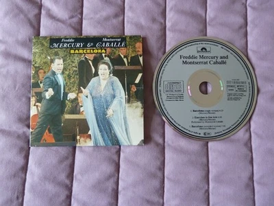 FREDDIE MERCURY / MONTSERRAT GABALLE - BARCELONA - CARD SLEEVE CD SINGLE - bx8 Foto 1 de 4