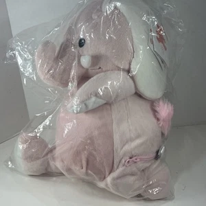 Neuer bestickter Buddy rosa Elefant ca. 16 Zoll - Bild 1 von 7