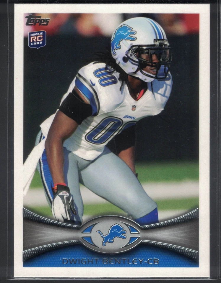 2012 Topps - Dwight Bentley #318 (RC) Lions - Image 1 of 1