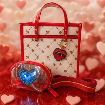 Brighton праздновать VIP сумка с короткими ручками мешок любит звезды прозрачный сумка с ремнем новый с Ярлыками - Изображение 1 из 4