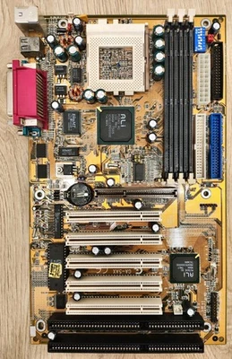 Placa base Gigabyte GA-5AX REV 5.2 + AMD-K6-2/500AFX - Imagen 1 de 4
