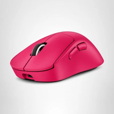 Logitech G PRO X Superlight 2 Wireless Gaming Mouse 60g 44k DPI 8kHz Magenta - Image 1 of 4