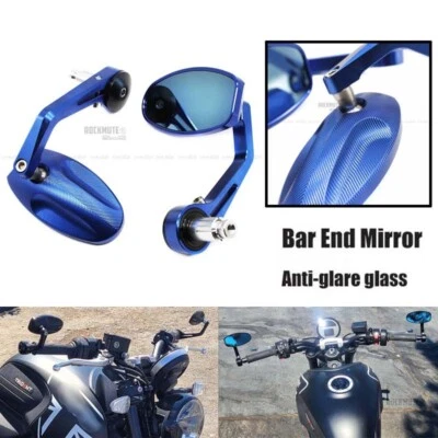 Vintage Round Mirrors Adjustable Pair For Aprilia STORM 125 SR150 SR160 SXR160 - Image 1 of 4