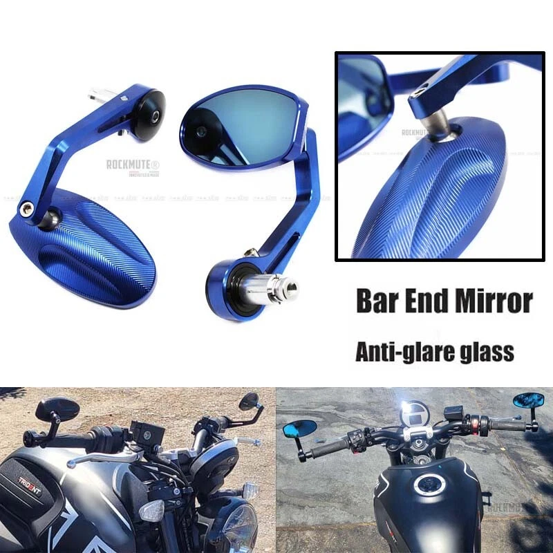 Vintage Round Mirrors Adjustable Pair For Aprilia STORM 125 SR150 SR160 SXR160 - Image 1 of 4