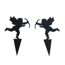 Two Cherub Cake Toppers, Various Colours, Sizes & Personalised Options
