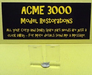 Dinky 514 Alfa Romeo Giulia 1600Tl Reproduction Repro Clear Plastic Side Windows - Picture 1 of 1