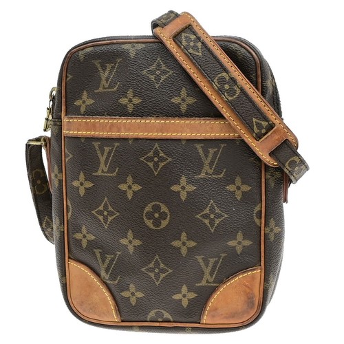 LOUIS VUITTON（LV） Borsa a tracolla Louis Vuitton Danubio monogramma pelle marrone Francia M45266 30ED775
