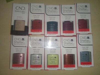 Kit 10 pezzi semipermanenti cnd shellac Offerta - Immagine 1 di 2