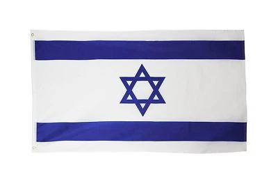 TRADE WINDS Israel flag 3 x 5 ( super polyester ) Star of David ( new ) 100D