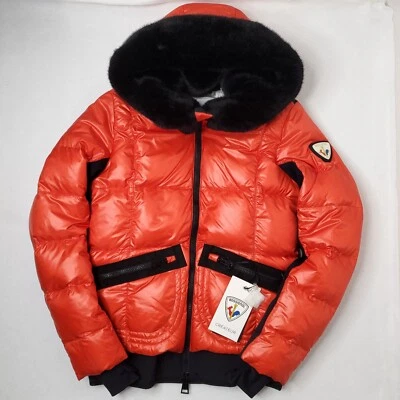 Rossignol JC De Castelbajac Craieateur Yakima Bomber Down Ski Jacket Womens L - Image 1 of 4