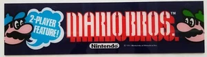 MARIO BROTHERS NARROW BODY MARQUEE SCREEN PRINTED! - Picture 1 of 4