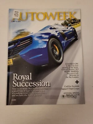 2014 May 12, Auto Week Magazine, Royal Succession,  (CP423) - Image 1 of 3