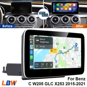 For Mercedes Benz GLC X253 2016-2019 10.25'' Car Multimedia Radio Screen Carplay - Picture 1 of 12