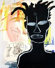 LIMITED EDITION JEAN MICHEL BASQUIAT "Untitled (Jean),1982"  17"x23"
