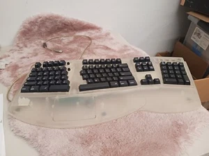 Parts Piece! Read it is working! TruForm Clear Keyboard EKB-2100 - Picture 1 of 8