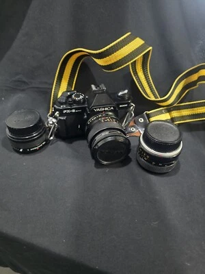 Yashica FX-3 Super 2000 35mm SLR Camera with 50mm Lens.  Tested Working! - Image 1 of 4