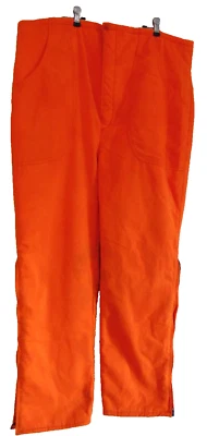 PANTALONES DE CAZA VINTAGE SAMCO SPORTSWEAR CO. PARA HOMBRE NARANJA AISLADO ~ L Foto 1 de 4