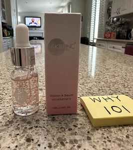 SKIN INC Vitamin A Serum REGENERATE .34oz/10mL FULL SZ SEALED BOX $42 - Picture 1 of 21