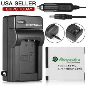 For Canon PowerShot SX410 SX400 IS ELPH 320 340 NB-11L Battery / Wall Charger - Picture 1 of 25