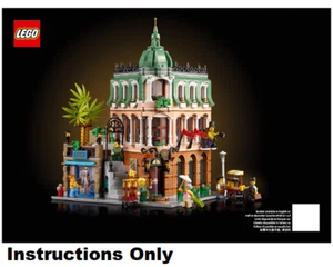 LEGO SOLO ISTRUZIONI BOUTIQUE HOTEL 10297 Libro manuale nuovo da set - Foto 1 di 1