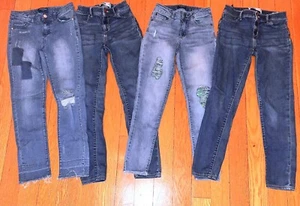 Girl's Lot Skinny Jeans Size 12 Old Navy Arizona VGUC - Picture 1 of 4