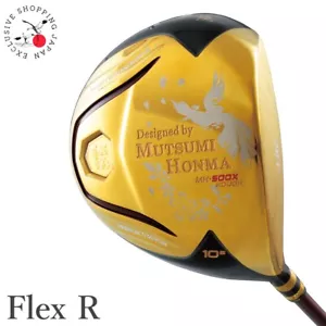 Mutsumi Honma Golf Club MH500X Phoenix Titanium Driver Gold 500cc R-Flex Houoh - Picture 1 of 7