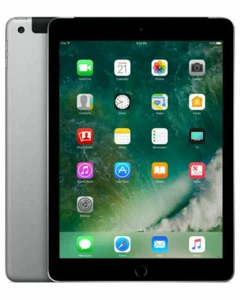 Apple iPad 5 A1823 A1822 128GB Wi-Fi Cellular 4G LTE UNLOCKED 9.7" + ChARGER - Picture 1 of 5