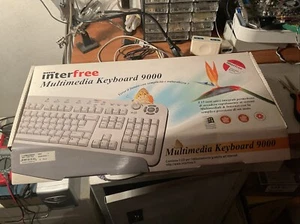Tastiera CDC Multimedia 9000 Interfree PS/2 Layout Italiano - Foto 1 di 5