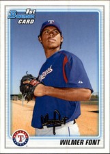 2010 Bowman Prospects #BP87 Wilmer Font