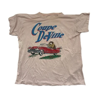 1994 Looney Tunes Coupe DeVille Camiseta OSFA Taz Cadillac Vestido de Noite | Usado - Imagem 1 de 4