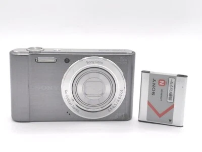 SONY Cyber-Shot DSC-W810 Silver Compact digital camera JAPANESE MENU USED - Image 1 of 4