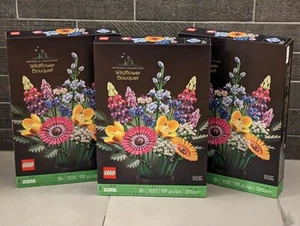 Lego Icons Botanical 10313 - Wildflower Bouquet -  Band New Sealed Ready to Ship - Picture 1 of 10