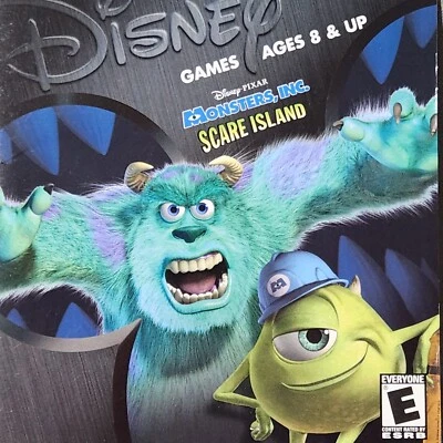 Monsters Inc: Scare Island for Windows PC - Jewel Case CD-ROM - Complete - Image 1 of 3
